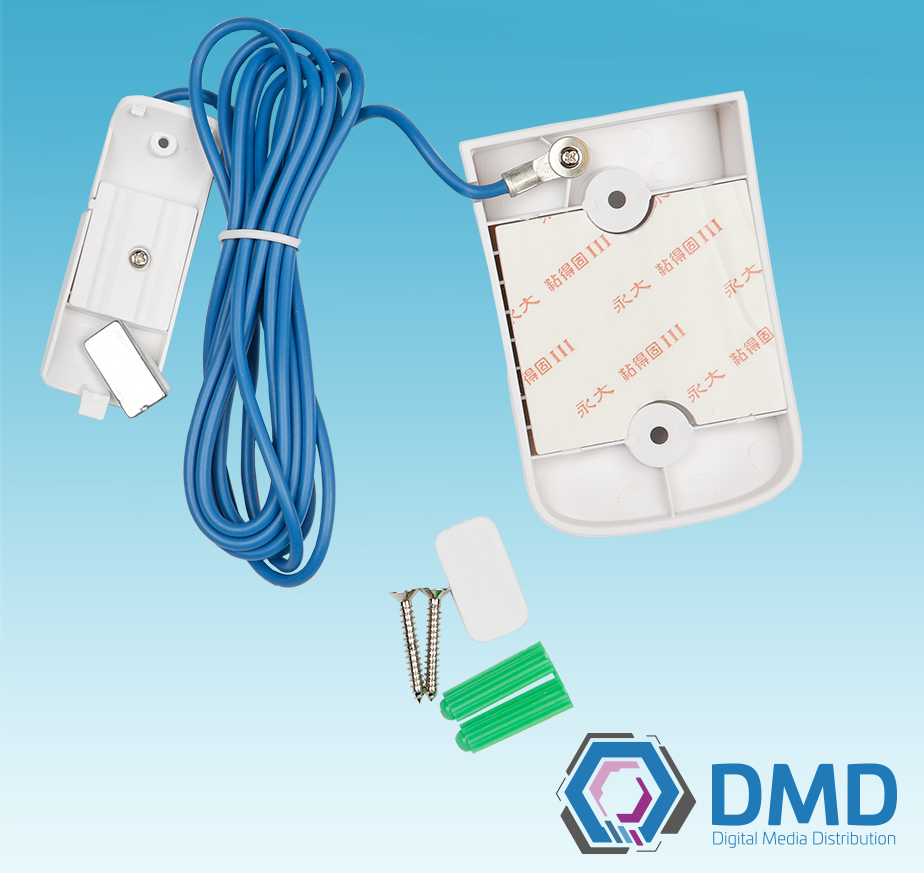 DMD magnetic bracket including safety line